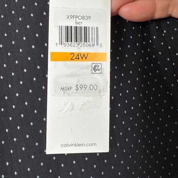 Calvin Klein Women's Casual Ankle Pants - Size 24W - Picture 7 of 8